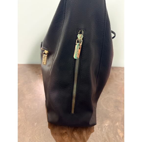 Darcy Marks London Black Pebbled Purse Tote and Coin Purse - Picture 7 of 14